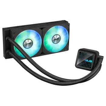 Ftohës për Procesor ASUS PRIME LC 240 ARGB LCD / All‑in‑One Liquid Cooler – Zezë
