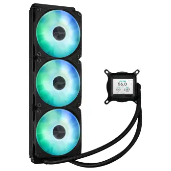 Ftohës për Procesor ASUS PRIME LC 360 ARGB LCD / All‑in‑One Liquid Cooler – Zezë