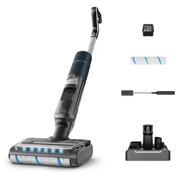 Fshesë Robotike Rowenta X-Clean 7 (wet & dry vacuum robot) – Blu e errët / Krom