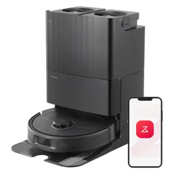 Fshesë Robotike Qrevo Plus (vacuum & mop robot) with charging station – Zezë