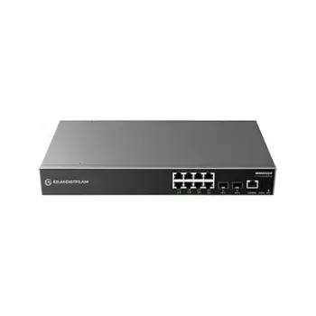 Grandstream GWN7801P PRO 8-Port Gigabit PoE+ L2++ Managed Switch 2xSFP Enterprise Switch