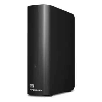 HDD të Jashtme WD Elements Desktop / 26TB / USB 3.0 Micro‑B (5 Gbit/s) / 3.5″ – Zezë