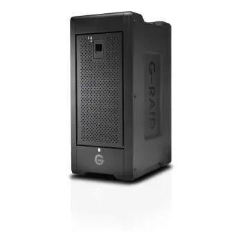 HDD të Jashtme SanDisk Professional G‑RAID Shuttle 8 / 160TB / Thunderbolt 3 + USB‑C / 3.5″ / 8‑Bay – Zezë