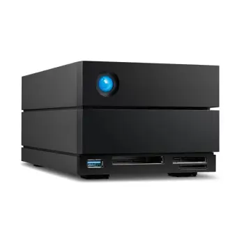 HDD të Jashtme LaCie 2big Dock / 32TB / 3.5″ / Thunderbolt / Enterprise Storage