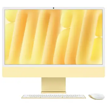 iMac Z1E3 23.5″ M4 / 8 CPU / 8 GPU / 16GB / 256GB / DE – Yellow
