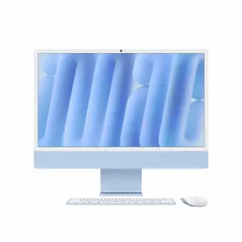 iMac Z1E5 23.5″ Standard M4 / 8 CPU / 8 GPU / 16GB / 512GB / DE – Blue