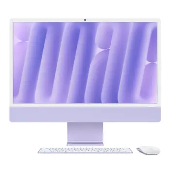 iMac Z1EQ 23.5″ Retina M4 / 8 CPU / 8 GPU / 16GB / 256GB / DE – VIolet
