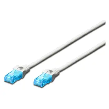 Kabllo për Rrjet DIGITUS Patch Cable Cat6A U/UTP / 0.5m – Gri