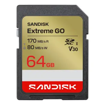Kartë Memorie SanDisk Extreme / 64GB / SDXC UHS-I 170MB/s
