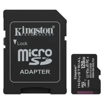 Kartë Memorie SD Kingston microSDHC 128GB Class 10 me Adapter SD