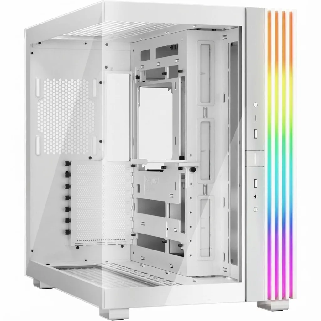 Kasë be quiet! Pure Base 600 DX Midi Tower – Bardhë - 1