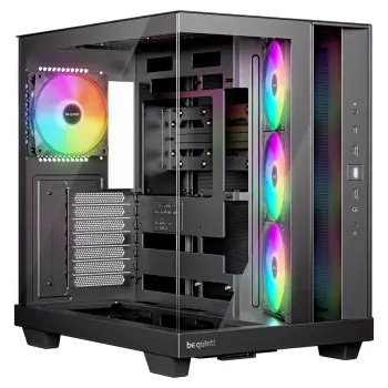 Kasë Midi be quiet! Light Base 500 LX – Zezë