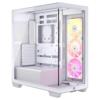 Kasë Corsair 3500X ARGB Midi Tower ATX Gaming – Bardhë