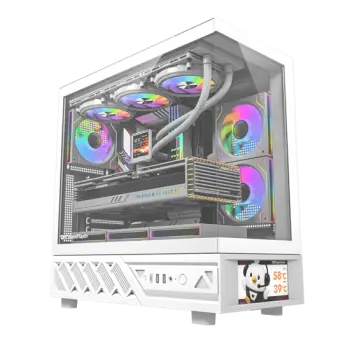 Kasë Darkflash DS950V / Full‑Tower / E‑ATX Support – Bardhë