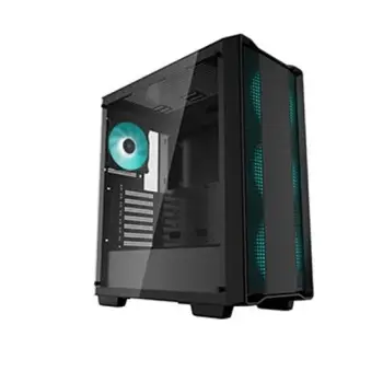 Kasë kompjuteri DeepCool CC560 Mid-Tower me 4x120mm ARGB Fan – Zezë