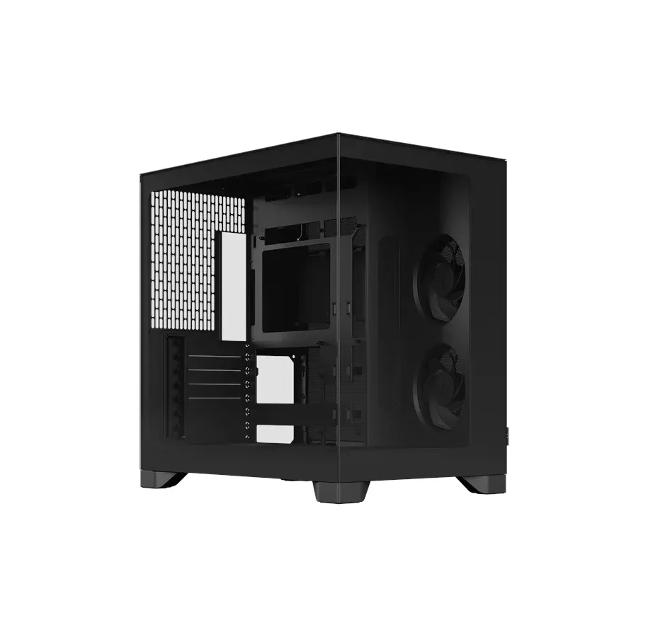 Kasë Midi Fractal Design Pop 2 Vision – Zezë - 1