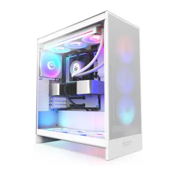 Kasë NZXT H7 Flow RGB CM-H72FW-R1 -Bardhë
