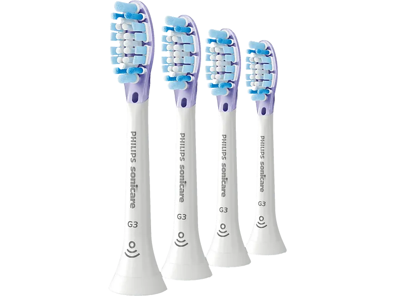 Koka zëvendësuese për brushë elektrike Philips Sonicare G3 Premium Gum Care HX9054/87 / 4 Copë – Bardhë - 1