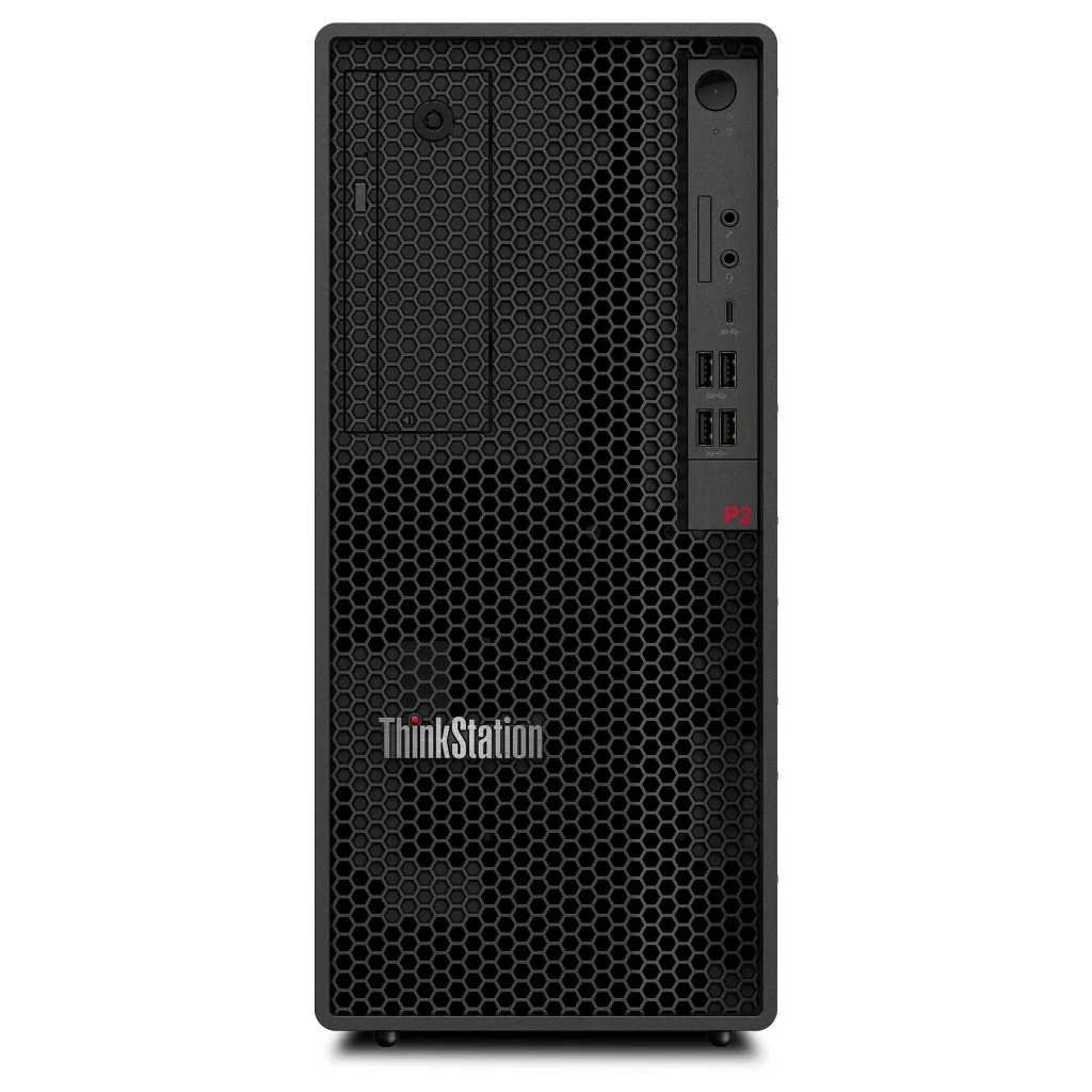 Kompjuter Lenovo ThinkStation P2 Tower G2 / Ultra 5 225 / 16GB DDR5 / 512GB / Intel Graphics – Zezë - 1