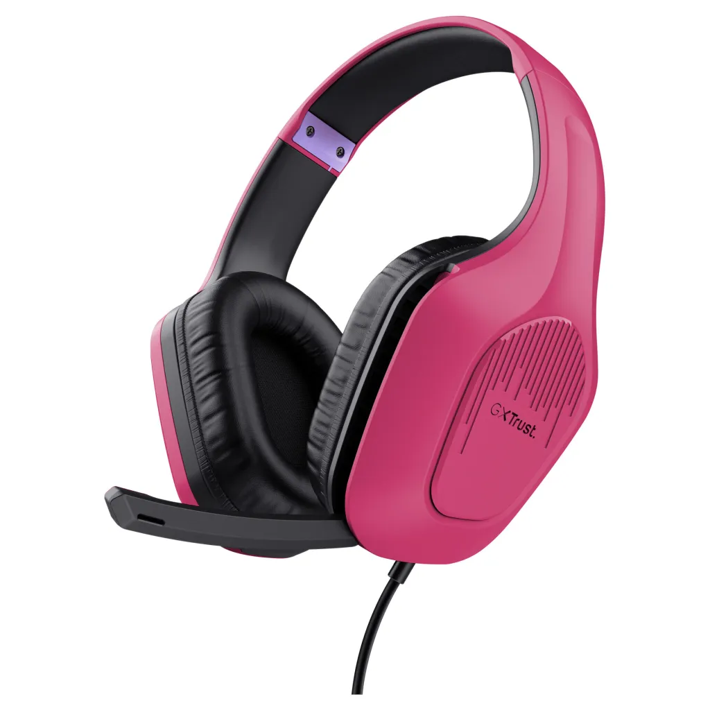 Kufje Gaming Trust GXT 415P Zirox Wired – Rozë - 1