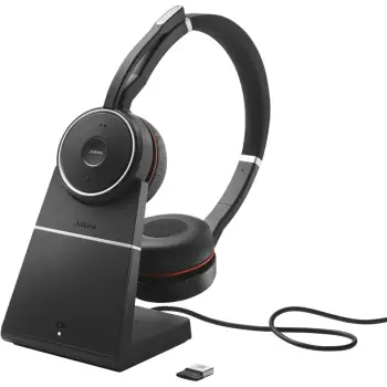 Kufje pa Kabllo Jabra Evolve 75 SE UC with Charging Station – Zezë