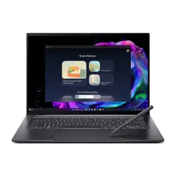 Laptop Acer Swift X SFX14-61G-R56L / RYZ AI R9-365 / 32GB LPDDR5x / 2TB / 14″ WQXGA+ OLED Touch 120Hz / RTX5070 8GB – Zezë