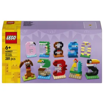 LEGO Birthday Numbers Set 40807