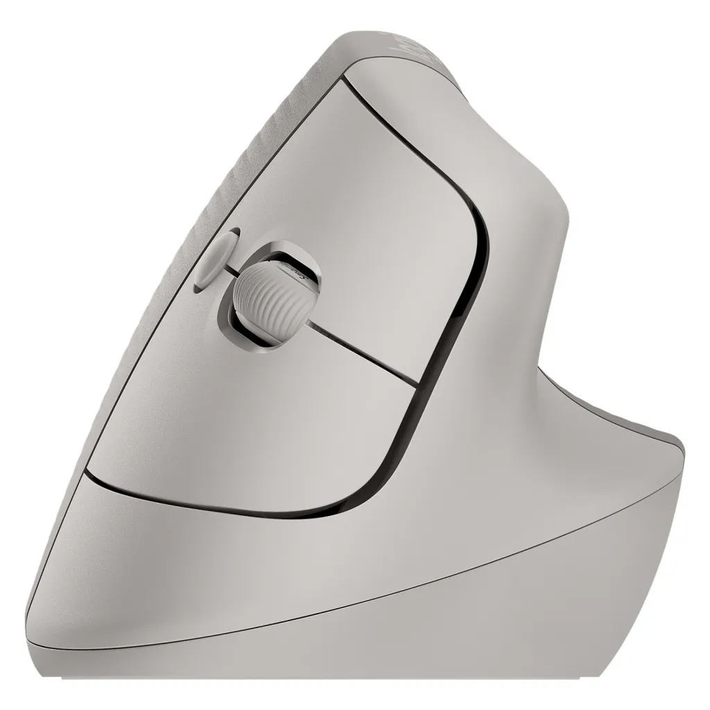 Maus Gaming Logitech Lift Ergonomic Wireless – Bezhë - 1