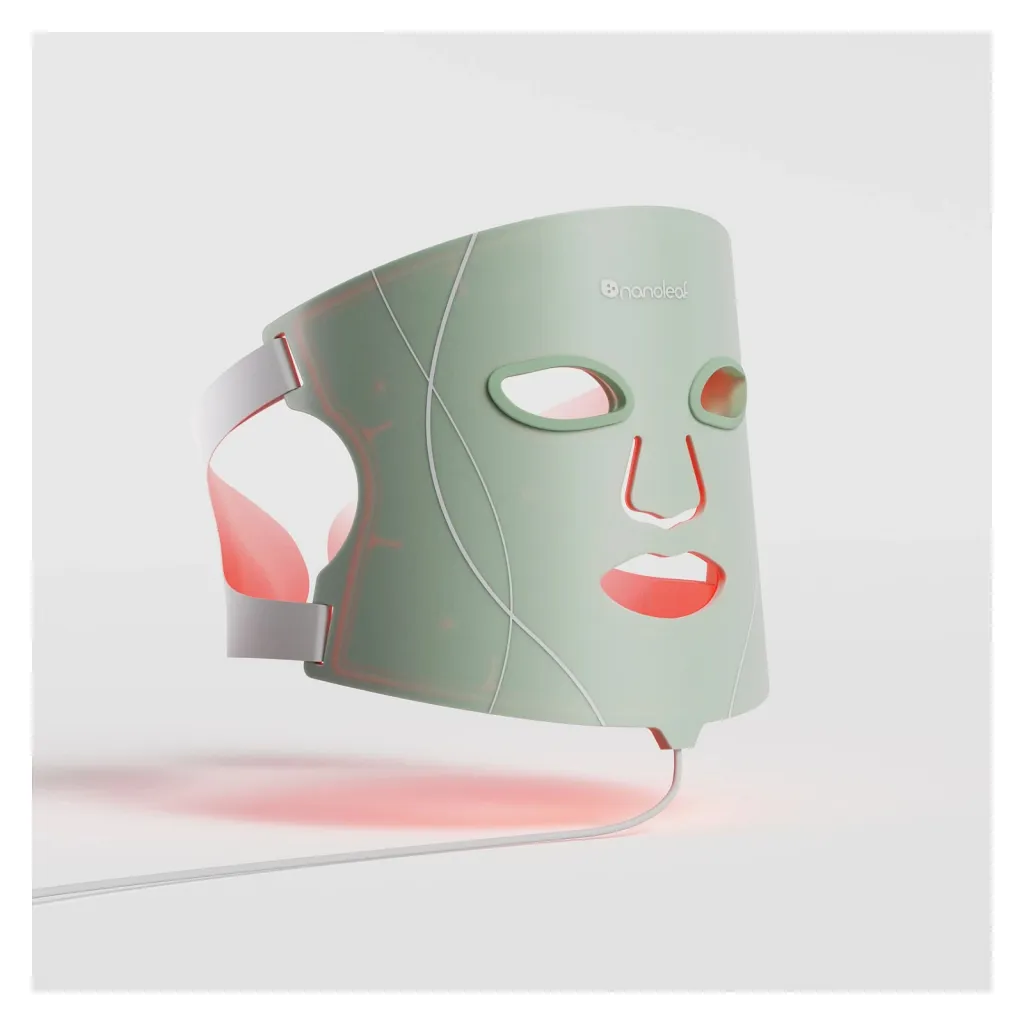 Maskë LED për terapi të fytyrës Nanoleaf – Gjelbër - 1