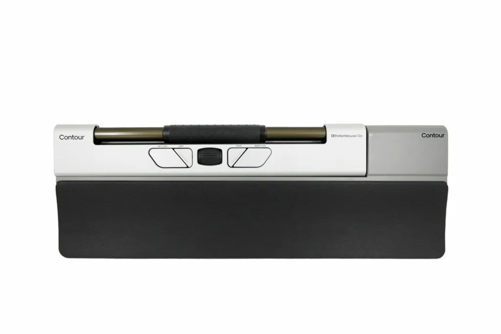 Maus pa kabllo Contour RollerMouse Go + RollerMouse Go Dock -Zezë/Gri - 1