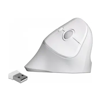 Maus pa kabllo Delock Ergonomik USB – Bardhë