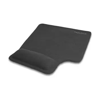 Mauspad Delock Ergonomic with Gel / Left-Handed 220 x 170 x17 mm- Zezë