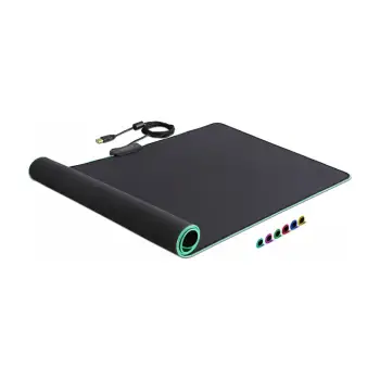 Mauspad Gaming Delock RGB USB 920x303x3mm -Zezë