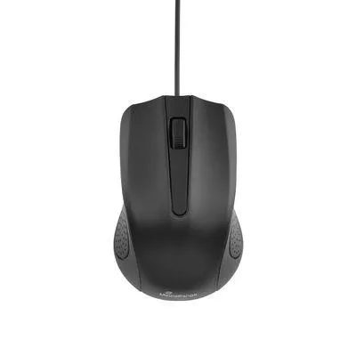 Maus me kabllo MediaRange MROS210 / 1000 DPI -Zezë - 1