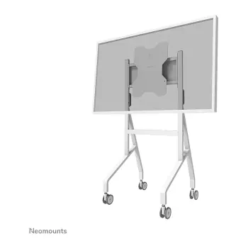 Mbajtëse për monitor Neomounts MOVE Go Flip FL50‑515WH1 / Samsung Flip 55″–65″ / Rotacion 90° / Lartësi 127–142.6cm / Max 50kg – Bardhë