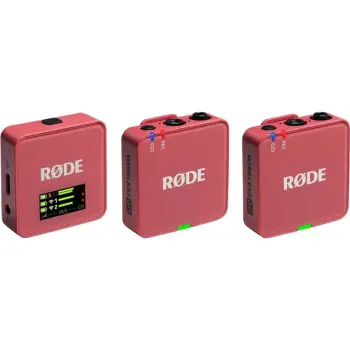 Mikrofon Rode Wireless GO Gen 3 – Kuqe