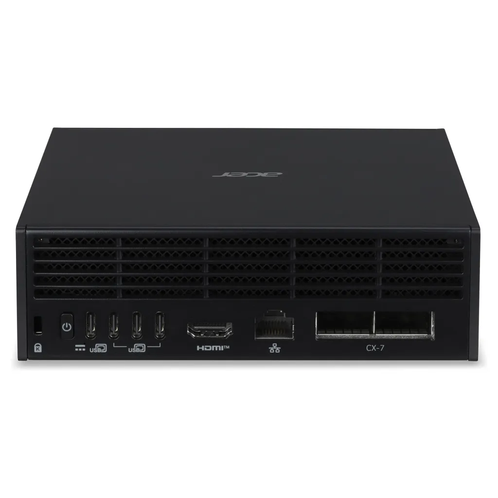 Mini Workstation AI Acer Veriton VGN100 DGX GB10 / 128GB LPDDR5x / 4TB / NVIDIA® GB10 Grace Blackwell – Zezë - 1