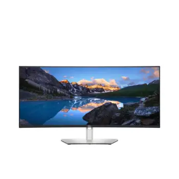Monitor Dell U3824DW / 37.5″/ Wide Quad HD+ IPS / Curved / LCD / 60Hz / 8ms / USB + DisplayPort + HDMI – Argjend/Zezë