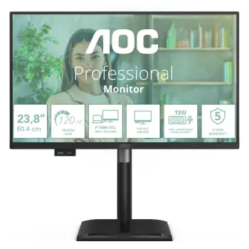 Monitor AOC 24P4CV / 23.8″/ Full HD IPS LED / 120Hz / 4ms / USB+HDMI+DP – Zezë