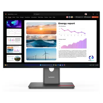 Monitor Lenovo ThinkVision P24Q-40 / 23.8″/ Quad HD IPS / LCD / 120Hz / 6ms / HDMI+USB+DP – Zezë