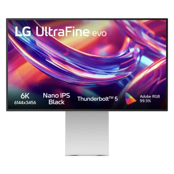 Monitor LG UltraFine evo 32U990A-S / 32″/ 6K Ultra HD Nano IPS / LCD / 60Hz / 5ms / HDMI+USB+DP – Gri / Blu