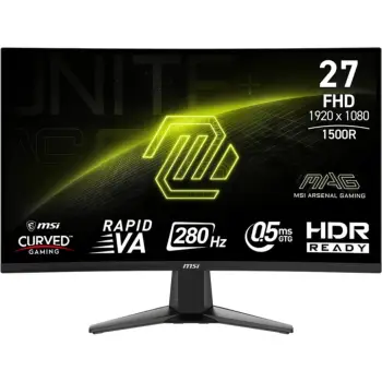 Monitor Gaming MAG 276CXFDE / 27″/ Full HD VA / Curved / 280Hz / 0.5ms / HDMI+DP – Zezë