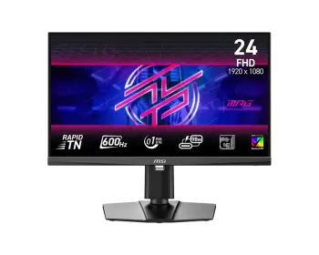 Monitor Gaming MSI MPG 242R X60N / 24.1″/ Full HD Rapid TN / 600Hz / 0.1ms / HDMI+DP+USB-C – Zezë