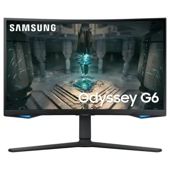 Monitor Gaming Samsung Odyssey G6 S27BG650EU / 27”/ Quad HD VA LED Curved / 240Hz / 1ms / HDMI+DisplayPort – Zezë