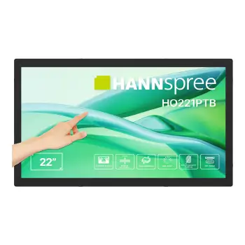 Monitor Hannspree HO221PTB / 21.4″/ Full HD TFT-LCD Touch / 60Hz / 14ms / HDMI+DisplayPort – Zezë