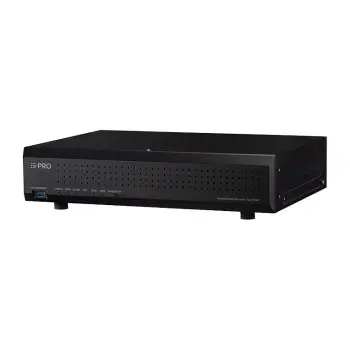 NVR për kamera IP i-PRO WJ-NU301 / 16 kanale / 16x PoE 100Mbps / 1x Gigabit uplink