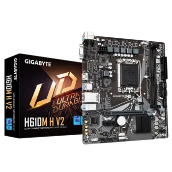 Pllakë Amë Intel Gigabyte H610M H V2 LGA1700 mATX për Intel 12th/13th/14th Gen DDR5