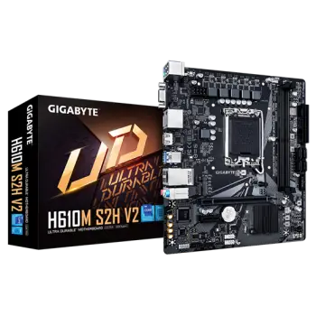 Pllakë Amë Intel Gigabyte H610 mATX me VRM Digital 4+1+1