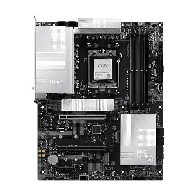 Pllakë Amë AMD MSI PRO X870E‑S EVO Wi‑Fi / AM5 - 1