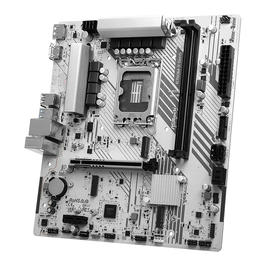 Pllakë Amë Intel ASROCK B760M-X GEN5 Intel S1700 / DDR5 - 2
